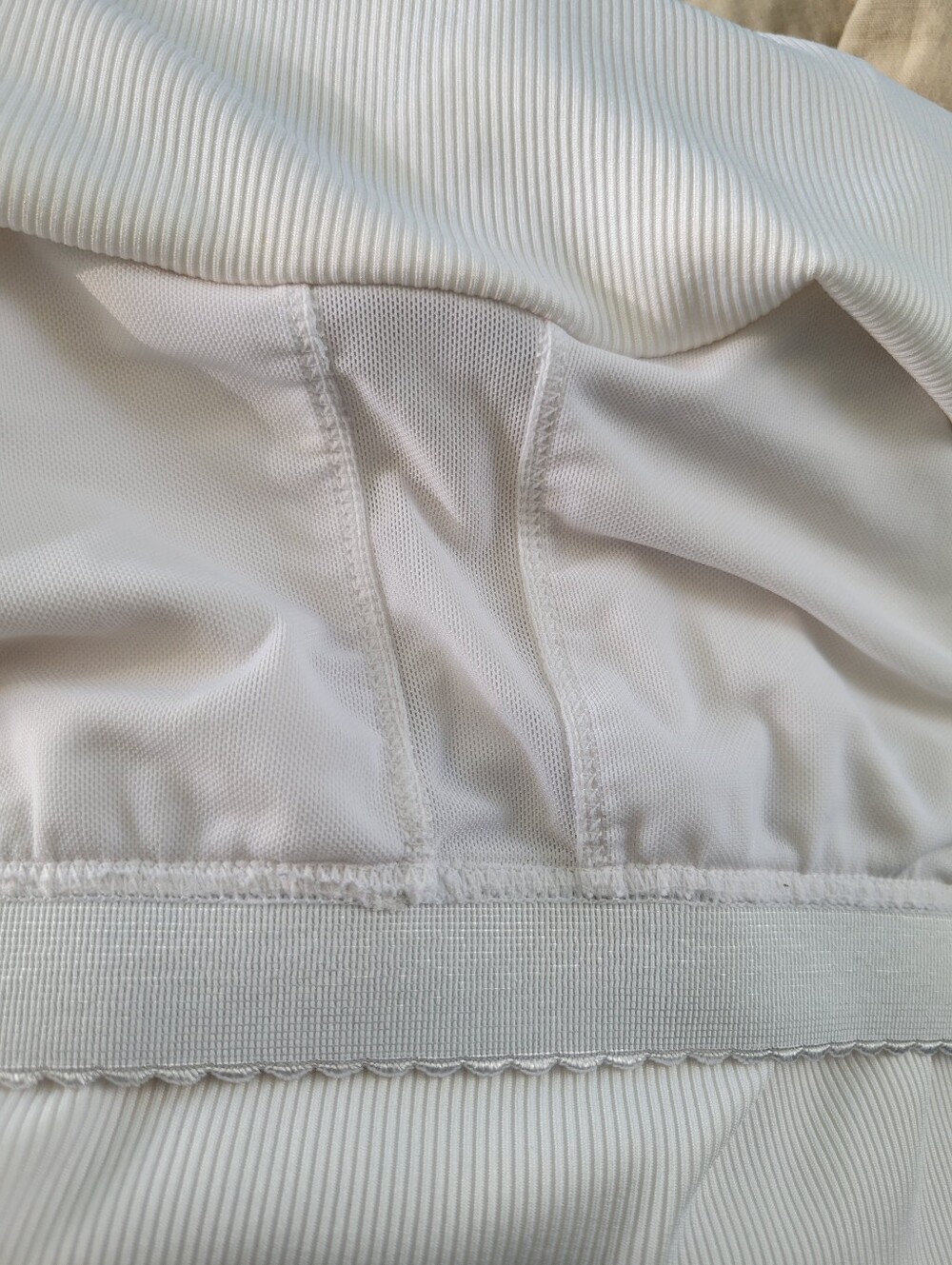 Electric Yoga Ribbed Racerback Tank Top in White S - Picture 12 of 12